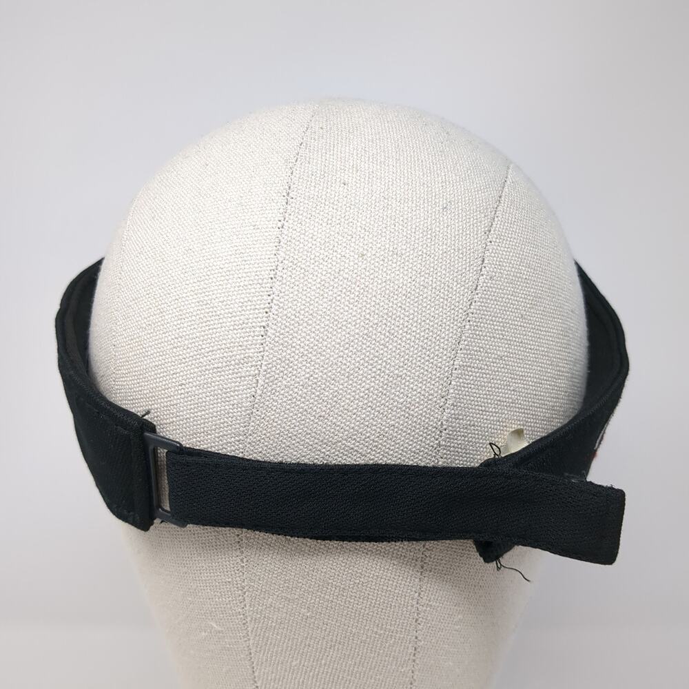 Taylormade Slideback Visor Hat Solid Black One Si… - image 6